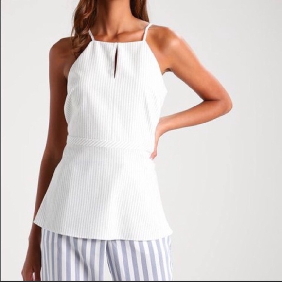 Banana Republic Women's Sadie High Neck Top (Size: 0) - Picture 1 of 5